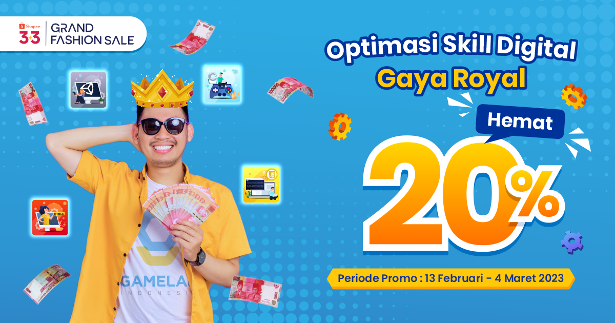 Sekarang Belajar Di Gamelab Id Lebih Hemat Dengan Promo Shopee Berita